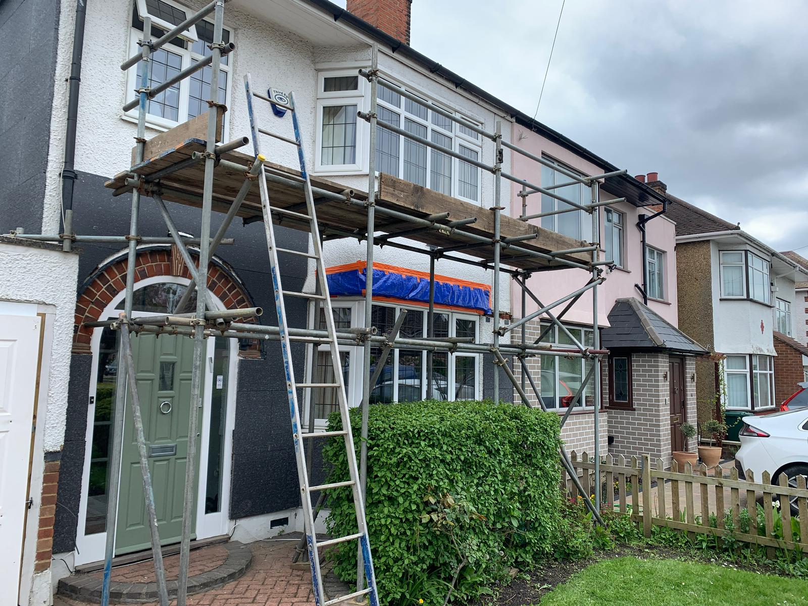 Roof Repairs with Scaffolding in Sevenoaks, Kent